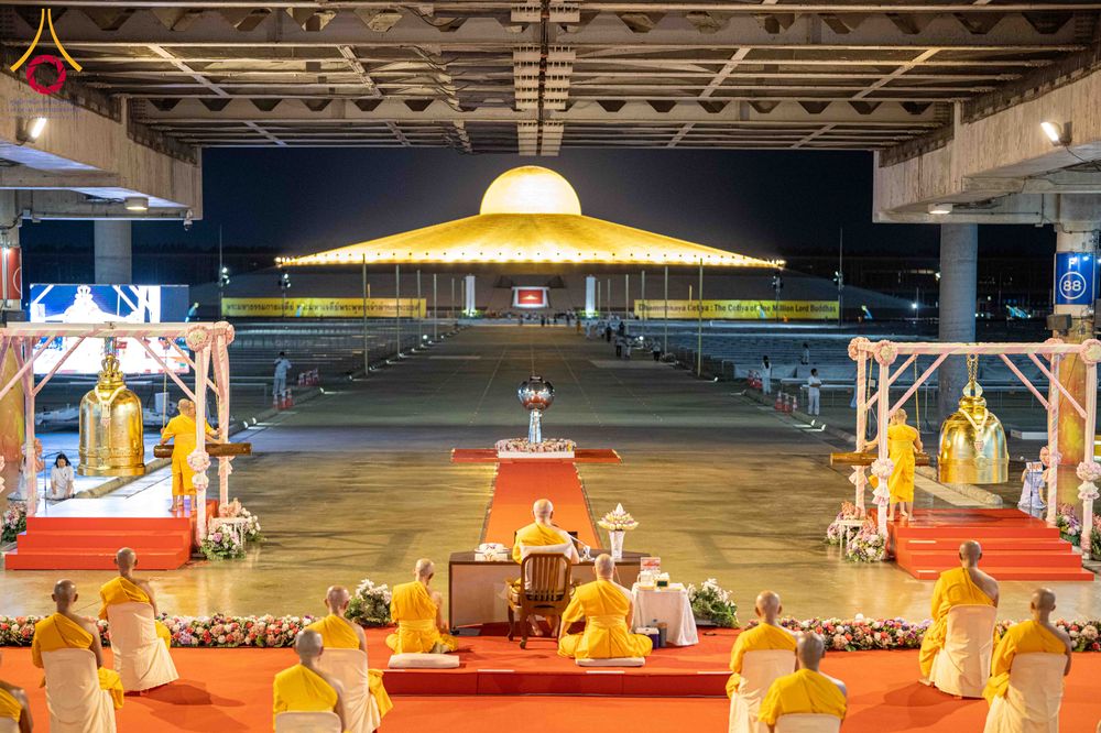 ภาพ No.317715:วันพฤหัสบดีที่ 2 มีนาคม พ.ศ. 2569 พิธีฉลองชัยชิตังเม สวดธัมมจักกัปวัตนสูตร ครบ 8,252,828,282 จบ ในวันขึ้น 15 ค่ำ เดือน 5 ณ วัดพระธรรมกาย จังหวัดปทุมธานี