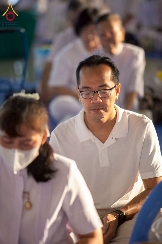 ภาพ No.256767:วันที่ 5 ตุลาคม พ.ศ. 2568 พิธีตักบาตร ข้าวสารอาหารแห้ง ณ บ้านแก้วเรือนทองคุณยายฯ สภาธรรมกายสากล วัดพระธรรมกาย