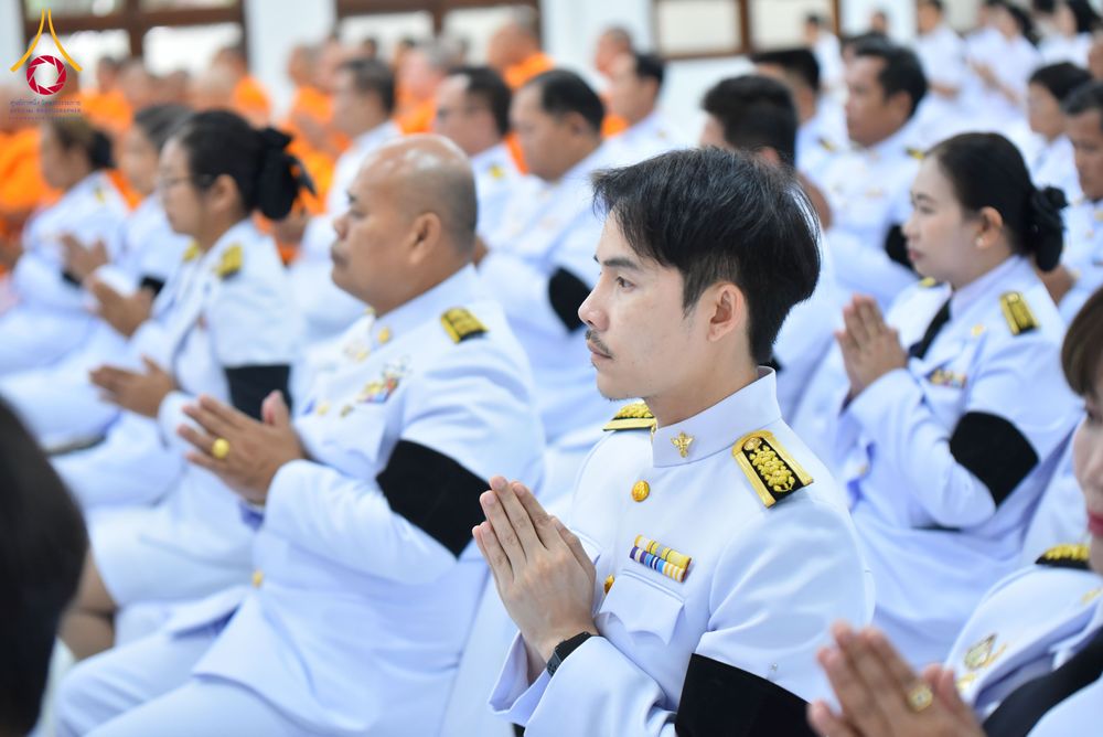 ภาพ No.280656:วันศุกร์ที่ 12 ธันวาคม พ.ศ.2568 พิธีบำเพ็ญกุศลปัญญาสมวาร (50 วัน) อุทิศถวายพระราชกุศลแด่ “พระพันปีหลวง” ณ วัดพระธรรมกาย