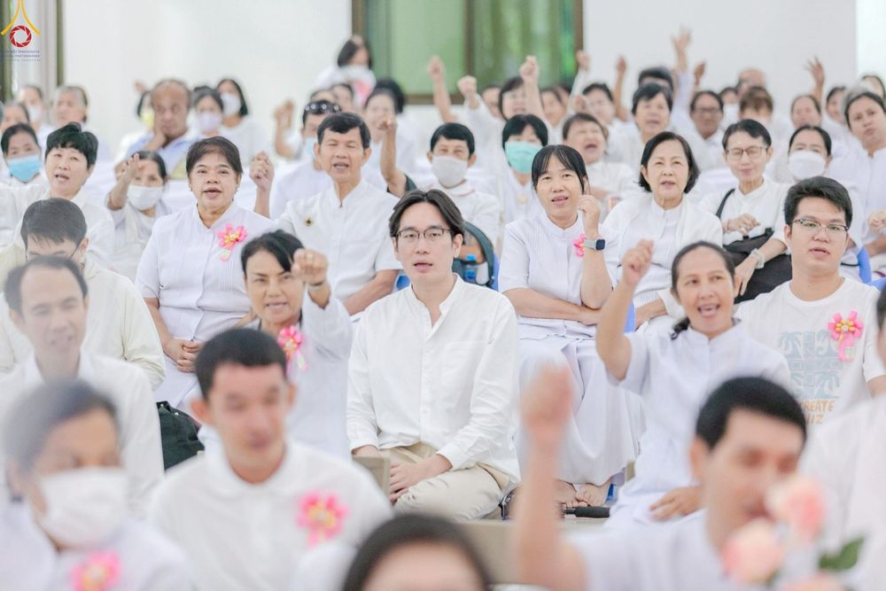 ภาพ No.246865:วันอาทิตย์ที่ 14 กันยายน พ.ศ. 2568 พิธีทอดผ้าป่า ซื้อดิน ปรับพื้นที่ลานธรรม  และพิธีกลั่นแผ่นดิน โปรยทราย สถาปนาองค์พระเจดีย์ เพื่อสร้างสันติภาพโลก  ณ ศูนย์ปฏิบัติธรรมสระบุรี อ.พระพุทธบาท จ.สระบุรี