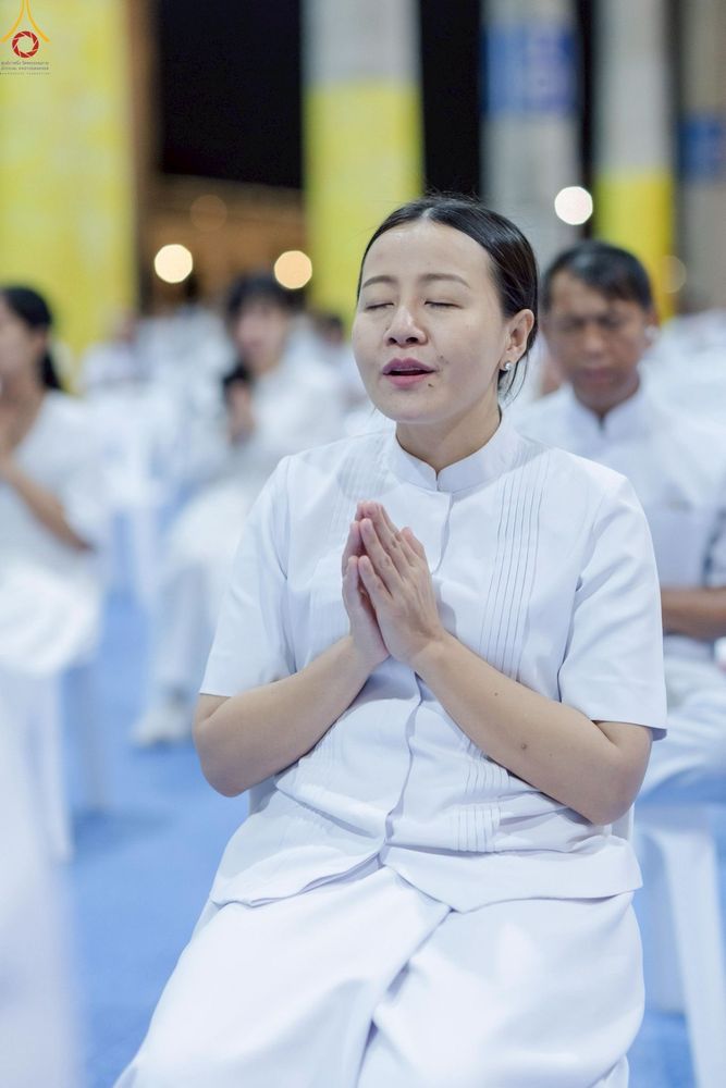 ภาพ No.244416:วันที่ 7 กันยายน พ.ศ. 2568 พิธีฉลองชัยสวดมนต์บทธัมมจักกัปปวัตตนสูตร 7,681,108,108 จบ ณ มหารัตนวิหารคด วัดพระธรรมกาย