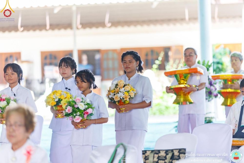 ภาพ No.161801:พิธีทอดผ้าป่าสามัคคี เพื่อปรับปรุงห้องน้ำ และระบบน้ำ รองรับการสร้างศาสนทายาท ณ ศูนย์อบรมเยาวชนผาสุกวนิช อำเภอเมืองราชบุรี จังหวัดราชบุรี วันอาทิตย์ที่ 13 ตุลาคม พ.ศ. 2567