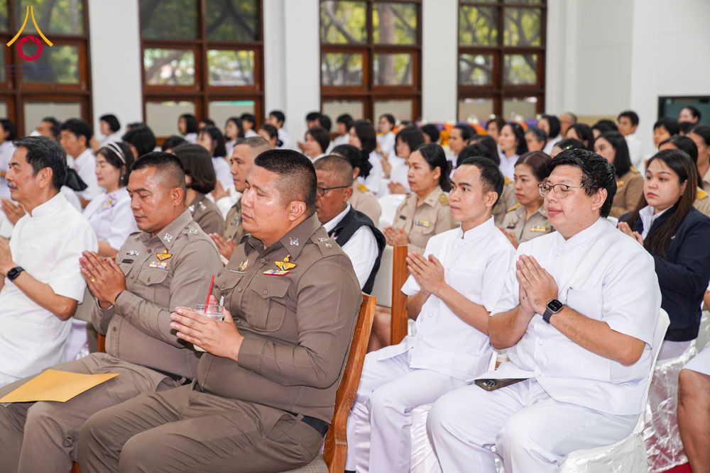 ภาพ No.315152:วันจันทร์ที่ 23 มีนาคม พ.ศ. 2569 พิธีบำเพ็ญกุศล คุณพ่อณรงค์ จินตมากุล  สิริอายุ 99 ปี 11 เดือน โยมบิดา พระครูปลัดรัตนวีรวัฒน์ (รังสฤษดิ์ อิทฺธิจินตโก) ที่ปรึกษาเจ้าคณะจังหวัดปทุมธานี เจ้าอาวาสวัดพระธรรมกาย  ณ ห้องปลูกศรัทธา 2 วัดพระธรรมกาย ปทุมธานี