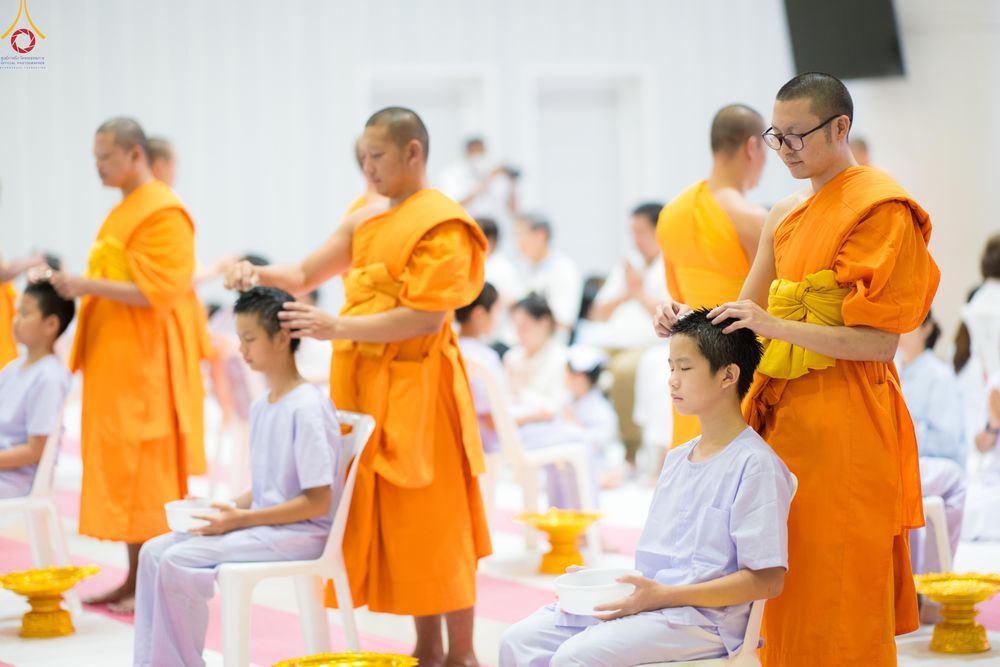 ภาพ No.316860:วันเสาร์ที่ 28 มีนาคม พ.ศ.2569 พิธีปลงผมนาคธรรมทายาท โครงการสามเณรยุวธรรมทายาท รุ่นที่ 34 โครงการสามเณรมัชฌิมธรรมทายาท รุ่นที่ 30 ณ มหารัตนวิหารคด 13 วัดพระธรรมกาย