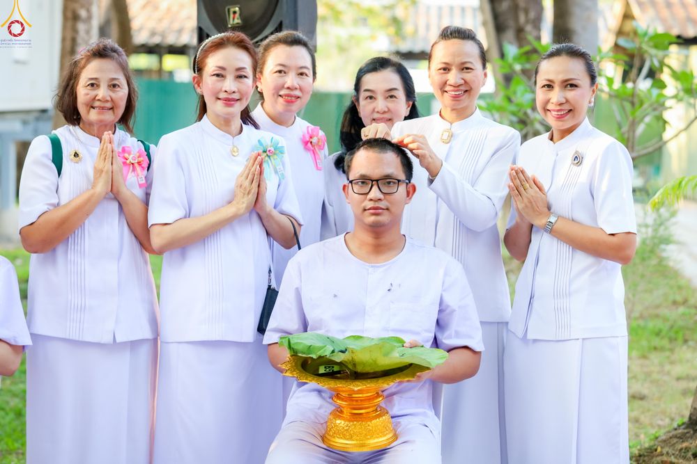 ภาพ No.319757:วันอาทิตย์ที่ 5 เมษายน พ.ศ.2569 พิธีตัดปอยผม และปลงผมนาคธรรมทายาท โครงการบรรพชาและอุปสมบทหมู่ รุ่นบูชาธรรม 82 ปี หลวงพ่อธัมมชโย