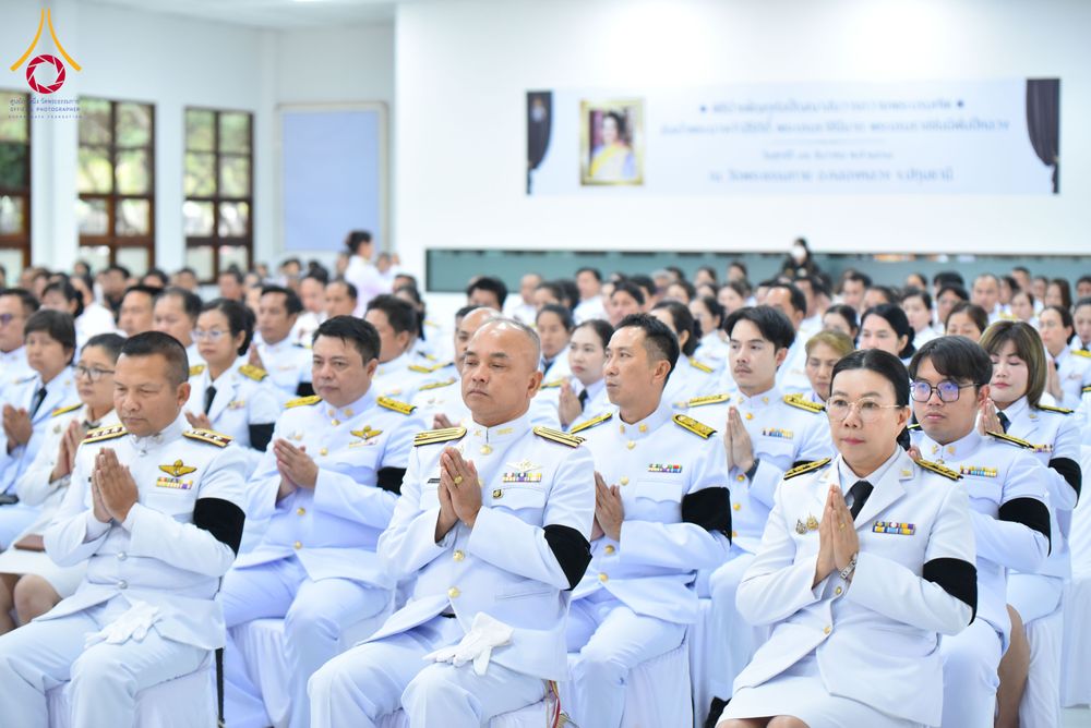 ภาพ No.280650:วันศุกร์ที่ 12 ธันวาคม พ.ศ.2568 พิธีบำเพ็ญกุศลปัญญาสมวาร (50 วัน) อุทิศถวายพระราชกุศลแด่ “พระพันปีหลวง” ณ วัดพระธรรมกาย