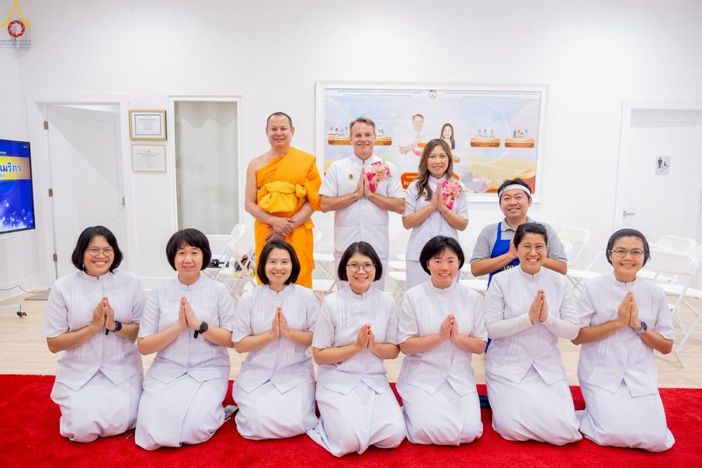 ภาพ No.234782:วันอาทิตย์ที่ 20 กรกฎาคม  พ.ศ.2568 พิธีทอดผ้าป่าภาคพื้นอเมริกา พิธีเจริญพระพุทธมนต์ ฉลองอาคารแก้วธรรมชัยรัตนอนันต์ วัดพระธรรมกายเทนเนสซี ประเทศสหรัฐอเมริกา