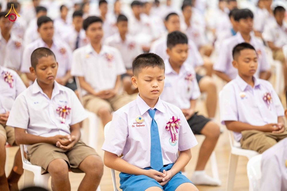 ภาพ No.348543:วันที่ 12 กันยายน พ.ศ. 2569 การอบรมเชิงปฏิบัติการจัดกิจกรรมทอดกฐินสัมฤทธิ์ พิธีมอบผ้าไตรประธานกฐินเด็กดี V-Star ประจำปีพุทธศักราช 2569 ณ สภาธรรมกายสากล วัดพระธรรมกาย