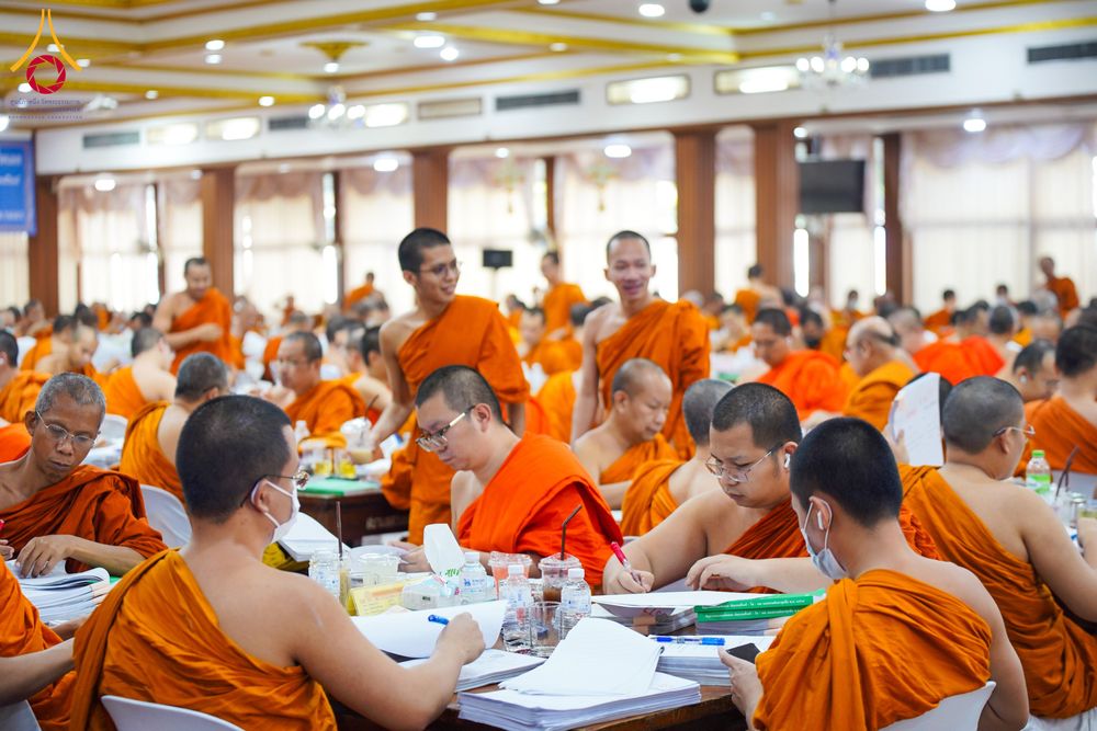 ภาพ No.281309:วันที่ 25 ธันวาคม พ.ศ. 2568 บรรยากาศการตรวจใบข้อสอบธรรมสนามหลวง  นักธรรมชั้นเอก และธรรมศึกษาชั้นเอก ส่วนภูมิภาค  ณ ศาลาอบรมสงฆ์ วัดสามพระยาวรวิหาร เขตพระนคร กรุงเทพมหานคร