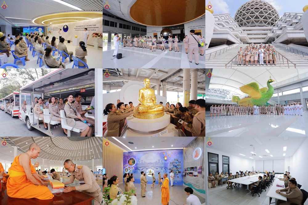 ภาพ No.311464:วันจันทร์ที่ 23 กุมภาพันธ์ พ.ศ. 2569 เปิดโลกทัศน์ผู้บริหารสถานศึกษายุคใหม่ เรียนรู้ต้นแบบการพัฒนาคนผ่านพลัง “บวร–V-Star” ผู้เข้ารับการพัฒนาตามโครงการ สพฐ. ศึกษาดูงานวัดพระธรรมกาย เสริมภาวะผู้นำคุณธรรมสู่การบริหารโรงเรียนอย่างยั่งยืน ณ อาคาร 100 ปี คุณยาย