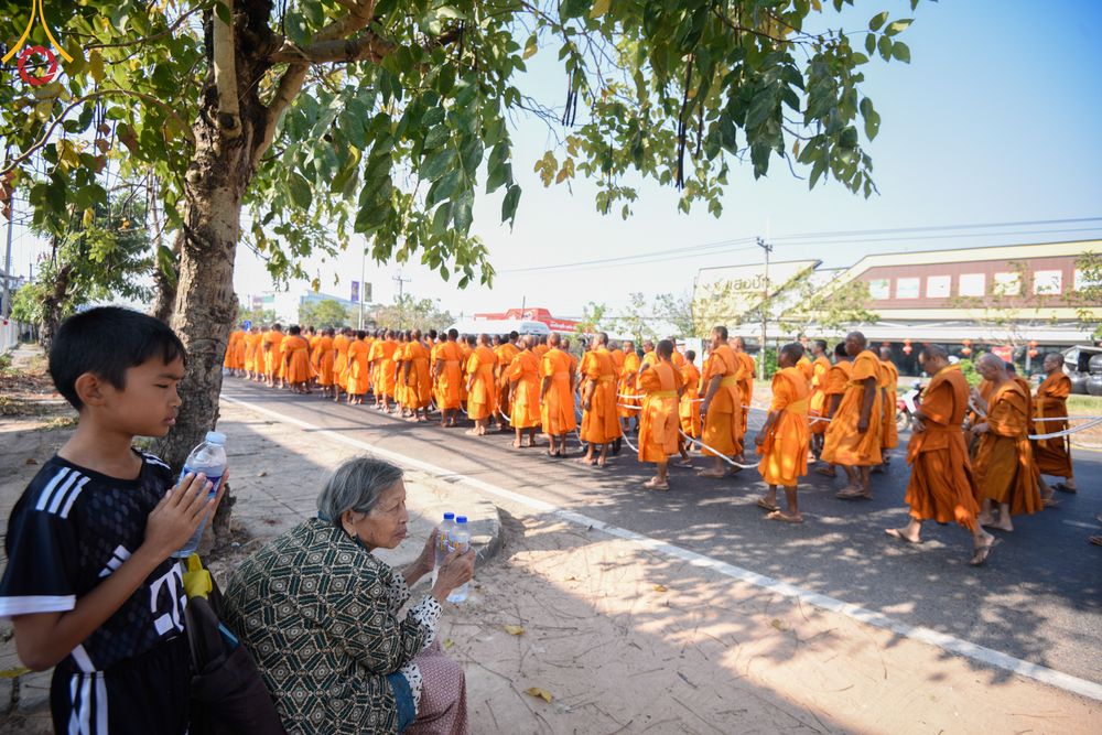 ภาพ No.310524:วันอาทิตย์ที่ 22 กุมภาพันธ์ พ.ศ. 2569 พิธีอัญเชิญพระประธาน “พระธรรมกาย” เพื่อไปประดิษฐาน ณ ธุดงเข้าสถานอำนาจเจริญ จังหวัดอำนาจเจริญ