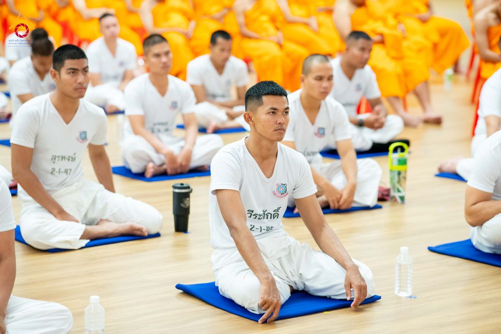 ภาพ No.349062:วันที่ 16 กันยายน พ.ศ. 2569 พิธีเปิดบรรพชาและปฏิบัติธรรม นสต. รุ่นที่ 16 ศูนย์ฝึกอบรมตำรวจภูธรภาค 1 ณ สภาธรรมกายสากล วัดพระธรรมกาย