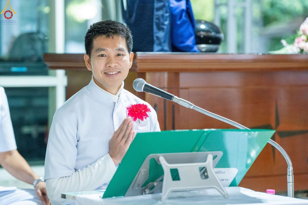 ภาพ No.189443:พิธีถวายภัตตาหารเป็นสังฆทาน แด่พระธรรมยาตรา ในโครงการธรรมยาตรา กตัญญูบูชา มหาปูชนียาจารย์ พระมงคลเทพมุนี(สด จนฺทสโร) พระผู้ปราบมาร อนุสรณ์สถาน 7 แห่ง ปีที่ 13 ณ อนุสรณ์สถานมหาวิหารพระมงคลเทพมุนี (โลตัสแลนด์) อ.สองพี่น้อง จ.สุพรรณบุรี วันที่ 5 มกราคม 2568