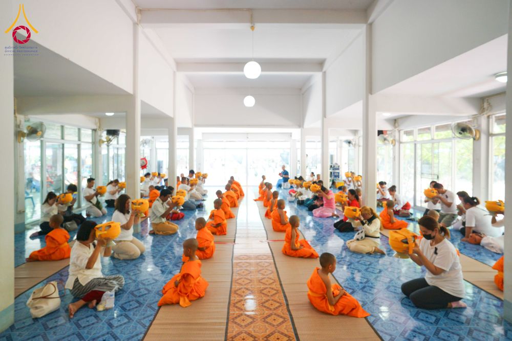 ภาพ No.318927:วันจันทร์ที่ 6 เมษายน พ.ศ.2569  โครงการบรรพชาสามเณรภาคฤดูร้อน ประจำปี 2569  บูชาธรรม 82 ปี หลวงพ่อธัมมชโย  ณ วัดห้วยตองสัก อำเภอจอมทอง จังหวัดเชียงใหม่