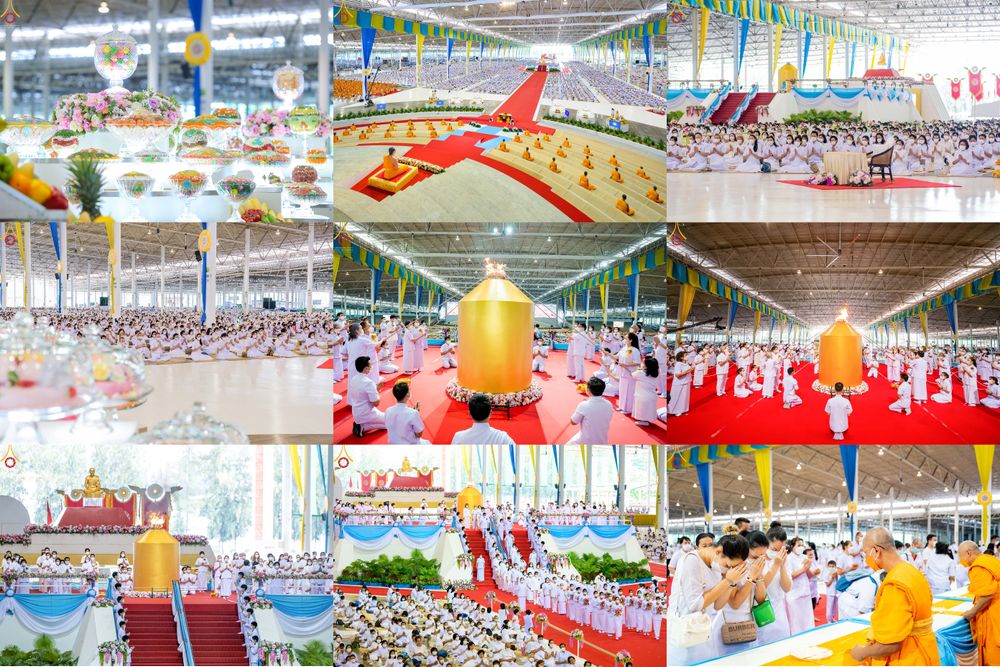 ภาพ No.52324:ประมวลภาพพิธีบูชาข้าวพระ (วันอาทิตย์ต้นเดือนตุลาคม) ณ วัดพระธรรมกาย จ.ปทุมธานี 