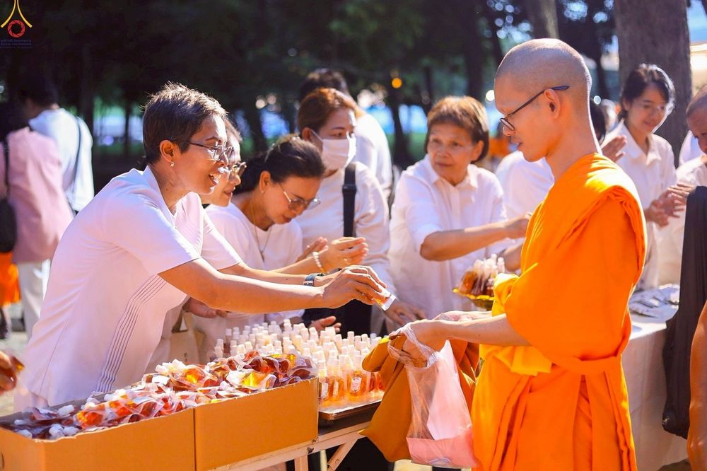 ภาพ No.250702:วันอังคารที่ 7 ตุลาคม พ.ศ. 2568 พิธีมหาปวารณาออกพรรษา ณ โบสถ์พระไตรปิฎก วัดพระธรรมกาย