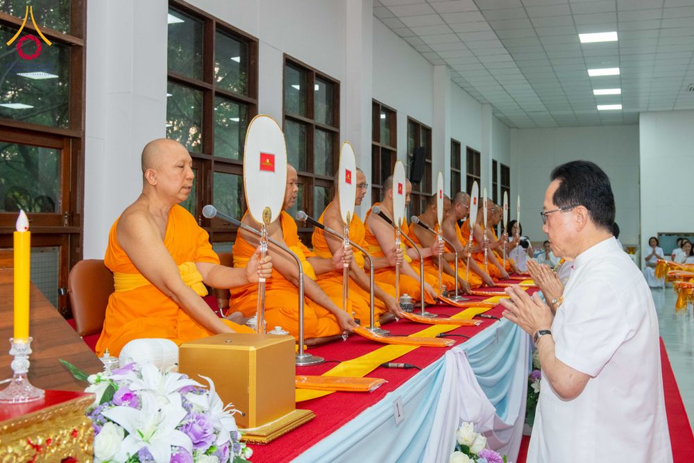 ภาพ No.315357:วันอังคารที่ 24 มีนาคม พ.ศ. 2569 พิธีบำเพ็ญกุศล คุณพ่อณรงค์ จินตมากุล  สิริอายุ 99 ปี 11 เดือน โยมบิดา พระครูปลัดรัตนวีรวัฒน์ (รังสฤษดิ์ อิทฺธิจินตโก) ที่ปรึกษาเจ้าคณะจังหวัดปทุมธานี เจ้าอาวาสวัดพระธรรมกาย  ณ ห้องปลูกศรัทธา 2 วัดพระธรรมกาย ปทุมธานี