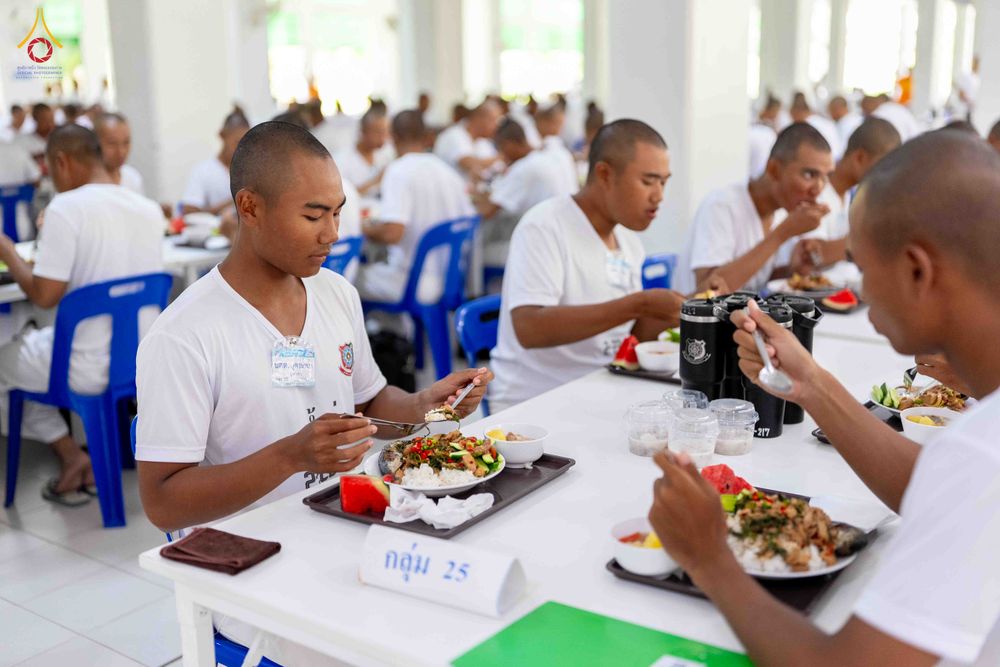 ภาพ No.340555:วันที่ 24-25 กรกฎาคม พ.ศ. 2569 โครงการพัฒนาคุณธรรม จริยธรรม สำหรับนักเรียนนายสิบตำรวจ (นสต.) รุ่นที่ 17 ศูนย์ฝึกอบรมตำรวจภูธรภาค 1 ได้จัดกิจกรรม WalkRally สวดมนต์นั่งสมาธิ และฟังธรรมจากพระอาจารย์ ณ ศูนย์ปฏิบัติธรรมเวิล์ดพีช วัลเล่ย์ (World Peace Valley) 