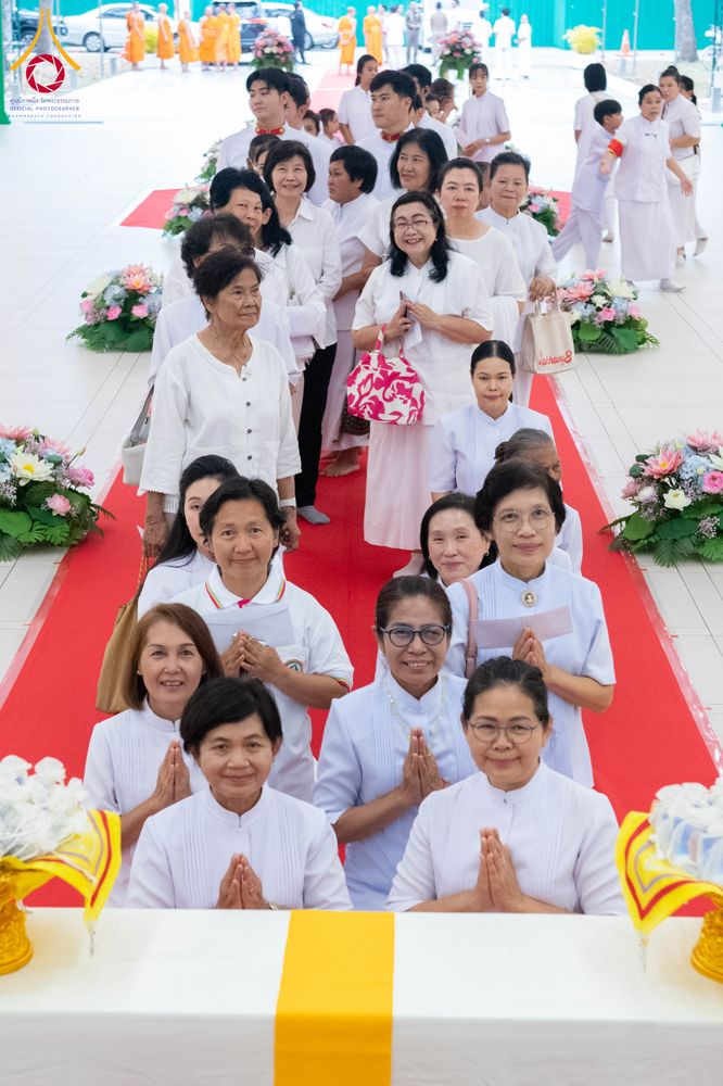 ภาพ No.309039:วันอาทิตย์ที่ 8 กุมภาพันธ์ พ.ศ. 2569  พิธีต้อนรับพระบัญชาสมเด็จพระสังฆราช แต่งตั้ง  “พระครูปลัดรัตนวีรวัฒน์” (รังสฤษดิ์ อิทฺธิจินฺตโก) เจ้าอาวาสวัดพระธรรมกาย ให้ดำรงตำแหน่ง “ที่ปรึกษาเจ้าคณะจังหวัดปทุมธานี”