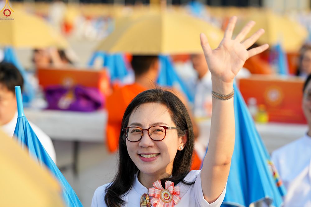 ภาพ No.324639:วันที่ 22 เมษายน พ.ศ.2569 (วันคุ้มครองโลก) บรรยากาศสาธุชน ในงานถวายมหาสังฆทาน 40,000 กว่าวัดทั่วประเทศ ณ ลานธรรม วัดพระธรรมกาย