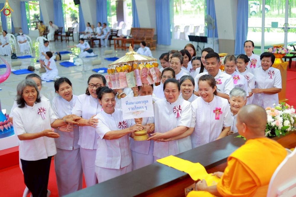 ภาพ No.233465:วันอาทิตย์ที่ 13 กรกฎาคม พ.ศ. 2568 พิธีทอดผ้าป่าสามัคคี "สร้างบ้านพักผู้ปฏิบัติธรรม" ณ ศูนย์ปฏิบัติธรรมจังหวัดระยอง(บ้านช่องลม)