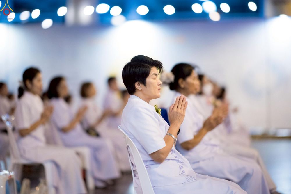 ภาพ No.244448:วันที่ 7 กันยายน พ.ศ. 2568 พิธีฉลองชัยสวดมนต์บทธัมมจักกัปปวัตตนสูตร 7,681,108,108 จบ ณ มหารัตนวิหารคด วัดพระธรรมกาย