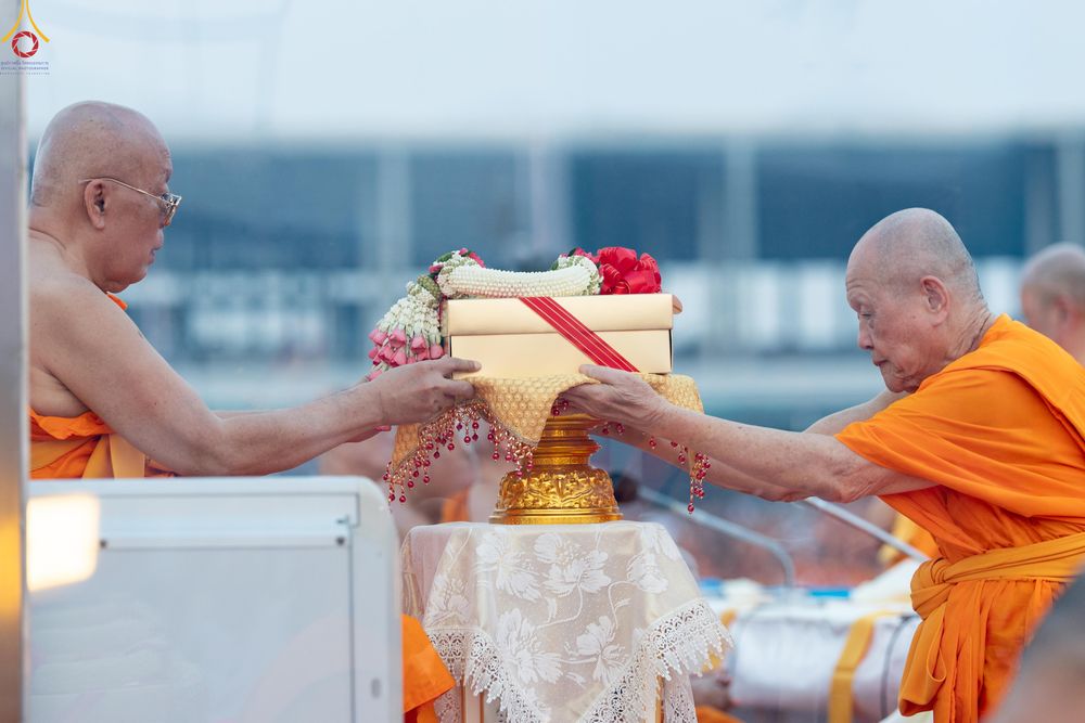 ภาพ No.324119:วันที่ 22 เมษายน พ.ศ.2569 (วันคุ้มครองโลก) พิธีถวายมหาสังฆทาน 40,000 กว่าวัดทั่วประเทศ ณ ลานธรรม พระมหาธรรมกายเจดีย์ วัดพระธรรมกาย