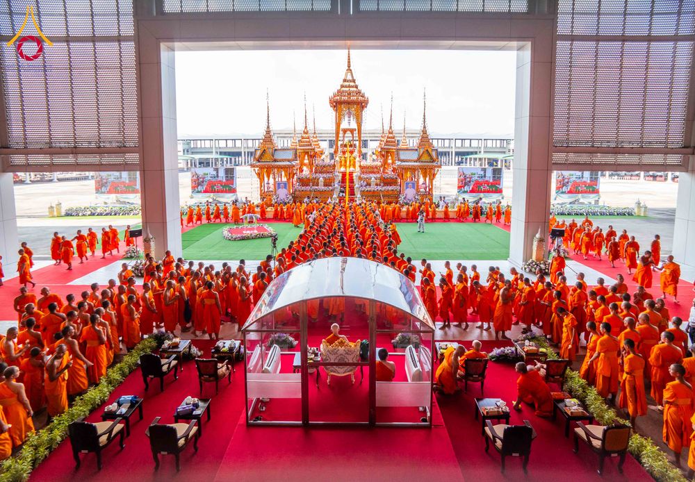 ภาพ No.316656:วันอาทิตย์ที่ 29 มีนาคม พ.ศ. 2569 พิธีทอดผ้าบังสุกุลและพิธีชำระร่าง โยมพ่อณรงค์ จินตมากุล  สิริอายุ 99 ปี 11 เดือน โยมบิดา พระครูปลัดรัตนวีรวัฒน์ (รังสฤษดิ์ อิทฺธิจินตโก) ที่ปรึกษาเจ้าคณะจังหวัดปทุมธานี เจ้าอาวาสวัดพระธรรมกาย  ณ ฌาปนสถานชั่วคราว ทางเข้า 