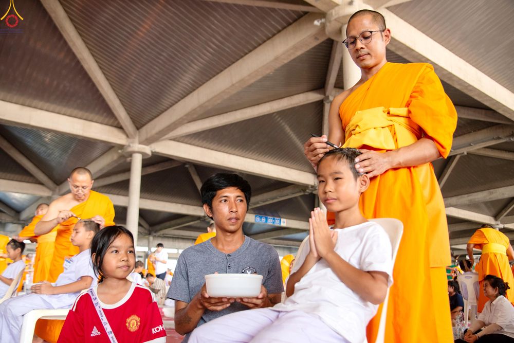 ภาพ No.316905:วันเสาร์ที่ 28 มีนาคม พ.ศ.2569 พิธีปลงผมนาคธรรมทายาท โครงการสามเณรยุวธรรมทายาท รุ่นที่ 34 โครงการสามเณรมัชฌิมธรรมทายาท รุ่นที่ 30 ณ มหารัตนวิหารคด 13 วัดพระธรรมกาย