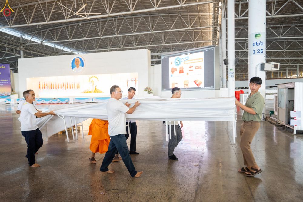 ภาพ No.316034:วันที่ 24 - 27 มีนาคม พ.ศ.2569 การเตรียมงานมหาสังฆทาน 40,000 กว่าวัดทั่วไทย วันคุ้มครองโลก 22 เมษายน พ.ศ.2569