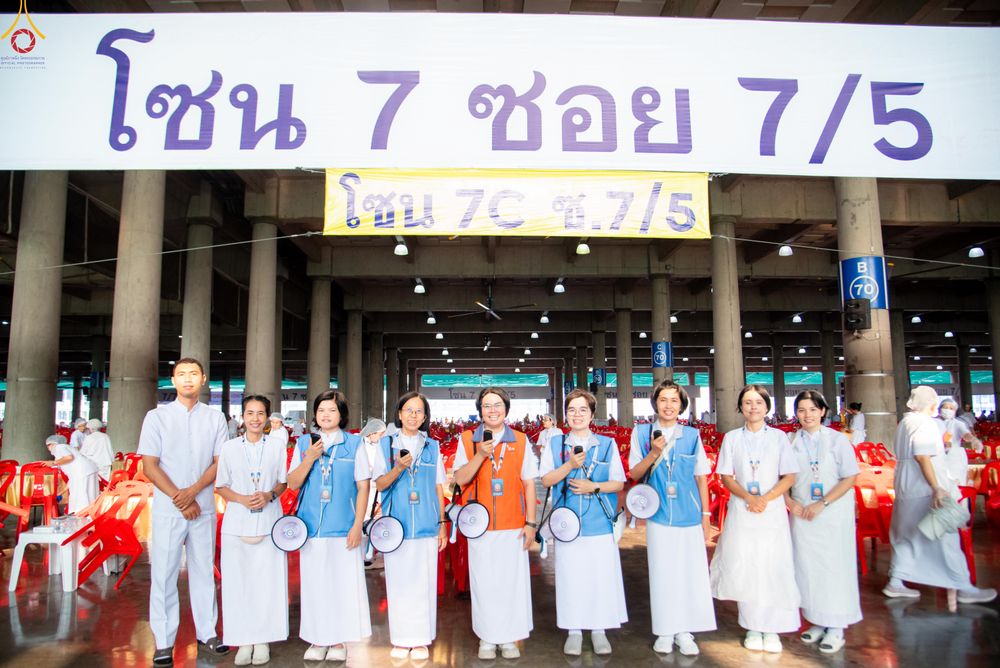 ภาพ No.325677:วันที่ 22 เมษายน พ.ศ.2569(วันคุ้มครองโลก) งานถวายมหาสังฆทาน 40,000 กว่าวัดทั่วประเทศ เจ้าหน้าที่ สาธุชน ร่วมใจจัดเตรียมภัตตาหารเพล (ชุด 2)