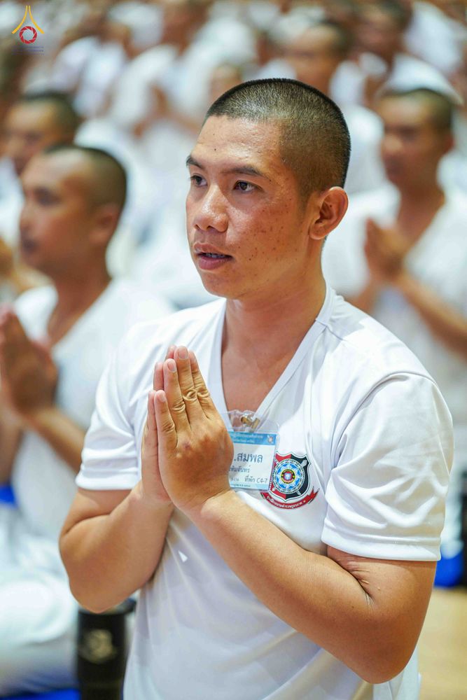 ภาพ No.340610:วันที่ 24-25 กรกฎาคม พ.ศ. 2569 โครงการพัฒนาคุณธรรม จริยธรรม สำหรับนักเรียนนายสิบตำรวจ (นสต.) รุ่นที่ 17 ศูนย์ฝึกอบรมตำรวจภูธรภาค 1 ได้จัดกิจกรรม WalkRally สวดมนต์นั่งสมาธิ และฟังธรรมจากพระอาจารย์ ณ ศูนย์ปฏิบัติธรรมเวิล์ดพีช วัลเล่ย์ (World Peace Valley) 