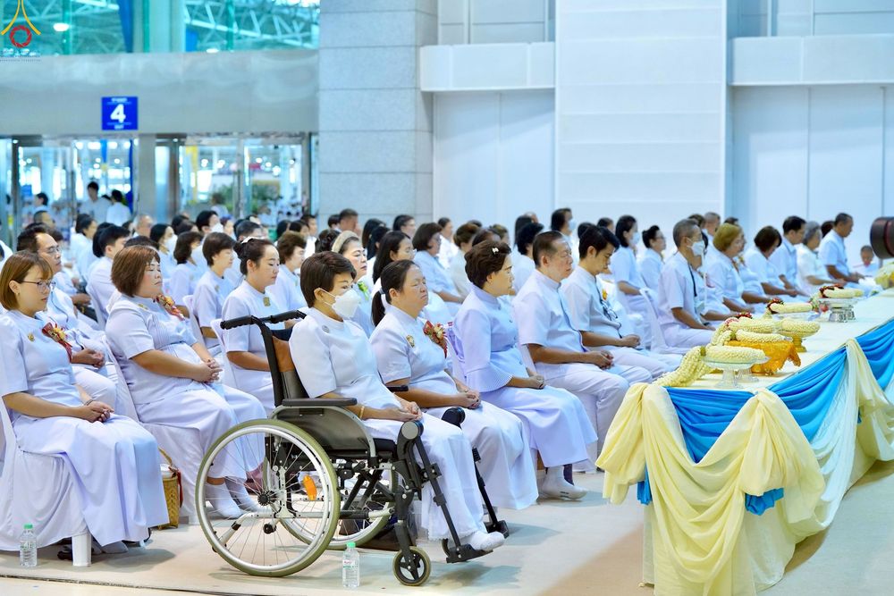 ภาพ No.243615:วันอาทิตย์ที่ 7 กันยายน พ.ศ. 2568 พิธีบูชาครูผู้ค้นพบวิชชาธรรมกาย , พิธีบูชาข้าวพระ ณ สภาธรรมกายสากล วัดพระธรรมกาย