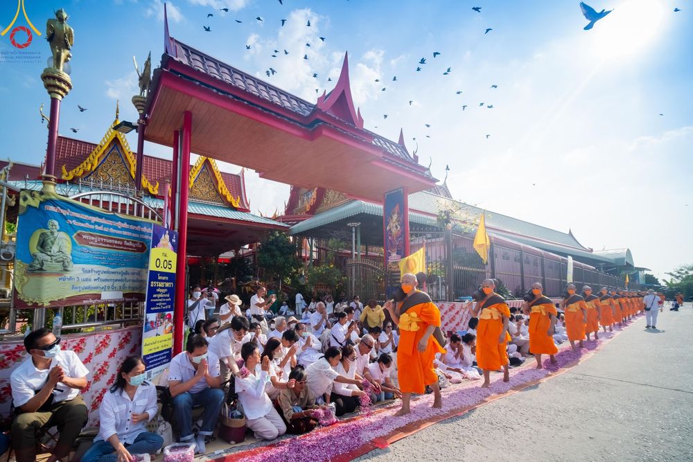 ภาพ No.113113:พิธีต้อนรับพระธรรมยาตรา ปีที่ 12 วันที่ 15 มกราคม พ.ศ. 2567 ณ วัดโบสถ์บน จ.นนทบุรี