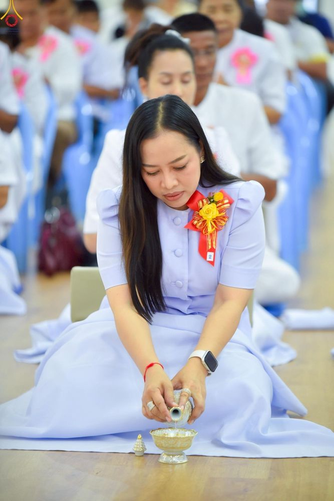 ภาพ No.249954:วันอังคารที่ 30 กันยายน พ.ศ. 2568 พิธีตอกเสามงคลต้นแรกอาคารเศรษฐีถาวร ที่พักผู้มาปฏิบัติธรรม ณ ศูนย์ปฏิบัติธรรมจันทบุรี