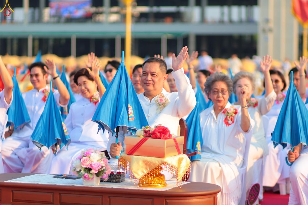 ภาพ No.324962:วันที่ 22 เมษายน พ.ศ.2569 (วันคุ้มครองโลก) พิธีถวายมหาสังฆทาน 40,000 กว่าวัดทั่วประเทศ (ชุดที่ 2) ณ ลานธรรม พระมหาธรรมกายเจดีย์ วัดพระธรรมกาย