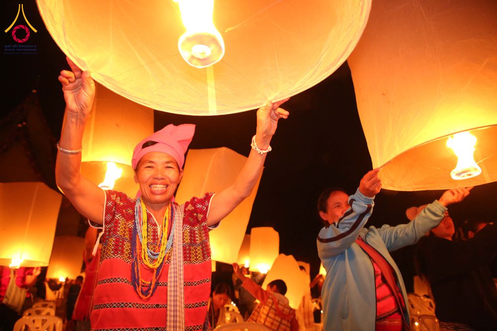 ภาพ No.309126:วันศุกร์ที่ 6 กุมภาพันธ์ พ.ศ.2569 พิธีจุดประทีปโคมลาน ปล่อยโคมลอยถวายเป็นพุทธบูชา  ณ ลานธรรมเจดีย์วัดทุ่งเจริญธรรม อ.อมก๋อย จ.เชียงใหม่