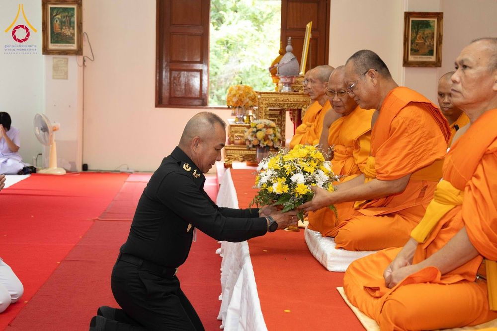 ภาพ No.349426:วันอังคารที่ 15 กันยายน พ.ศ.2569  พิธีขอขมา รับบาตร ผ้าไตร และบรรพชา "โครงการบรรพชาและพัฒนาศีลธรรม นักเรียนนายสิบตำรวจรุ่นที่ 16“ ศูนย์ฝึกอบรมตำรวจภูธร ภาค 1 ณ วัดพระพุทธบาท ราชวรมหาวิหาร  จ.สระบุรี