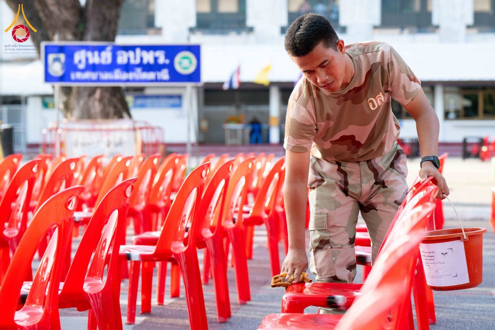 ภาพ No.329466:วันอาทิตย์ที่ 24 พฤษภาคม พ.ศ. 2569 พิธีตักบาตรพระ 1,000 รูป เพื่อถวายเป็นพุทธบูชาในเทศกาลวิสาขบูชาโลก และ ถวายเป็นพระราชกุศล  ณ ลานศิลปวัฒนธรรม เมืองปัตตานี จ.ปัตตานี
