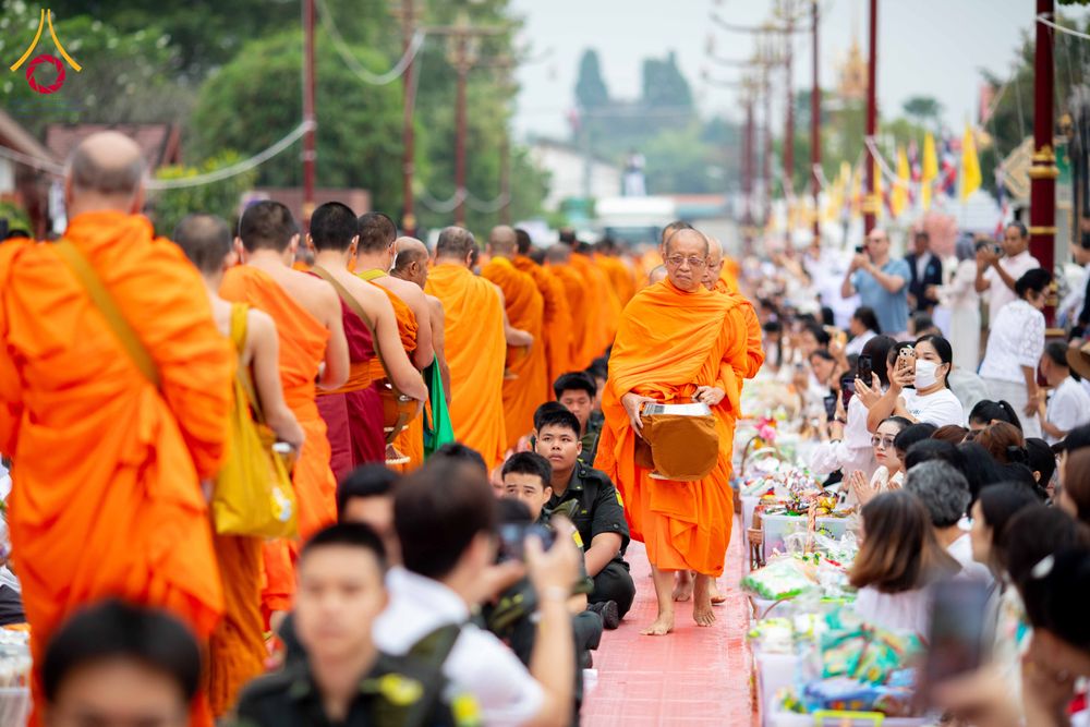 ภาพ No.310882:วันอาทิตย์ที่ 22 กุมภาพันธ์ พ.ศ. 2569 พิธีตักบาตรเเด่คณะพระภิกษุสงฆ์ 1,111 รูป จังหวัดน่าน หนึ่งในโครงการตักบาตรพระ 2,000,000 รูป 77 จังหวัดทั่วไทย ในวาระอันเป็นมงคลยิ่ง ครบรอบ 744 ปี นครน่าน สืบสานศรัทธา ทำบุญใหญ่ของเมืองน่าน ณ ข่วงเมือง วัดภูมินทร์ อำเ