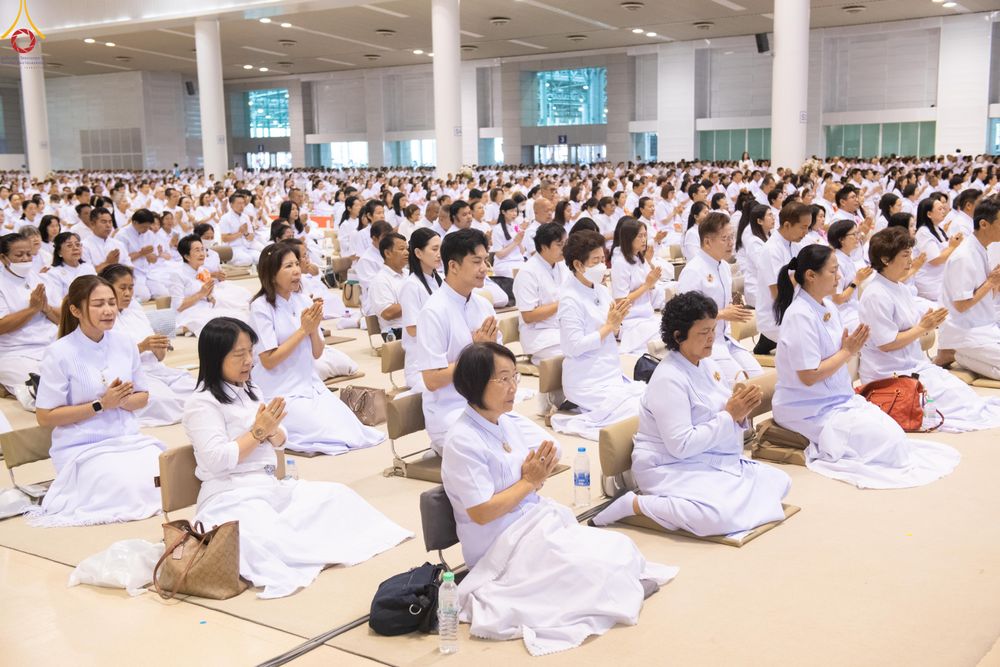 ภาพ No.311825:วันอังคารที่ 3 มีนาคม พ.ศ.2569 ปฏิบัติธรรมภาคสายวันมาฆบูชา พิธีถวายภัตตาหารเป็นสังฆทาน ณ สภาธรรมกายสากล วัดพระธรรมกาย