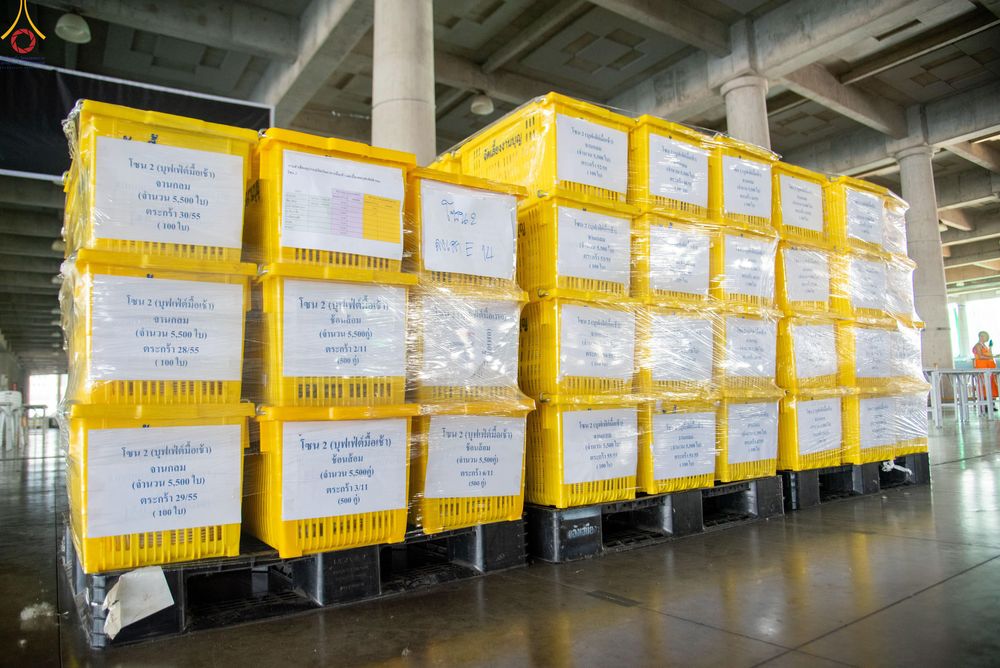 ภาพ No.320019:วันที่ 6 เมษายน พ.ศ.2569 ทีมจัดภัตตาหารประชุมเตรียมงานถวายมหาสังฆทาน 40,000 กว่าวัดทั่วประเทศ บูชาธรรม 82 ปี หลวงพ่อธัมมชโย