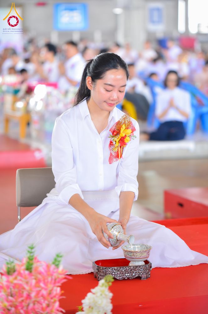 ภาพ No.320763:วันที่ 11 เมษายน พ.ศ.2569 พิธีตักบาตรฉลองสามเณรใหม่ โครงการบรรพชาสามเณรกล้าตะวัน ณ มหารัตนวิหาคด คอร์ 25 ชั้น 2 วัดพระธรรมกาย