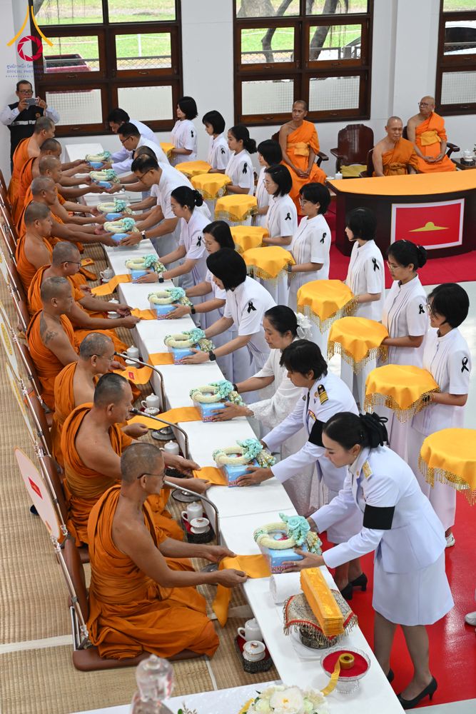 ภาพ No.280717:วันศุกร์ที่ 12 ธันวาคม พ.ศ.2568 พิธีบำเพ็ญกุศลปัญญาสมวาร (50 วัน) อุทิศถวายพระราชกุศลแด่ “พระพันปีหลวง” ณ วัดพระธรรมกาย