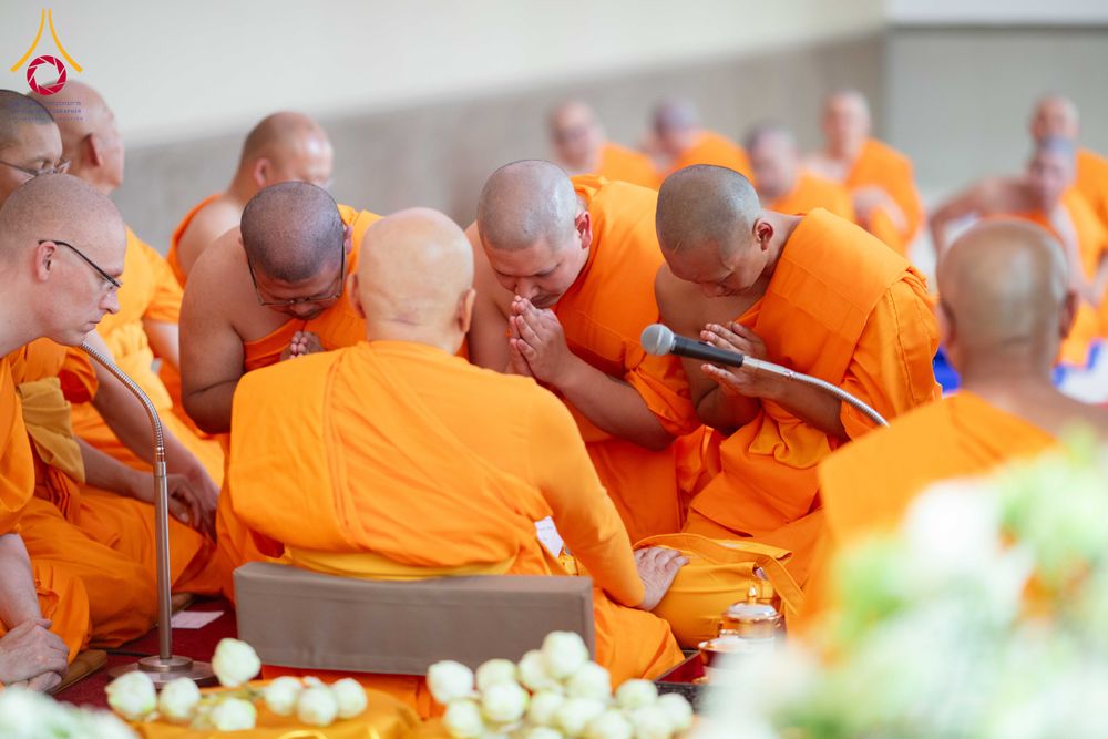 ภาพ No.336828:วันที่ 14 มิถุนายน พ.ศ. 2569 พิธีอุปสมบทธรรมทายาท นานาชาติยุโรปรุ่นที่ 11 เบลเยียม