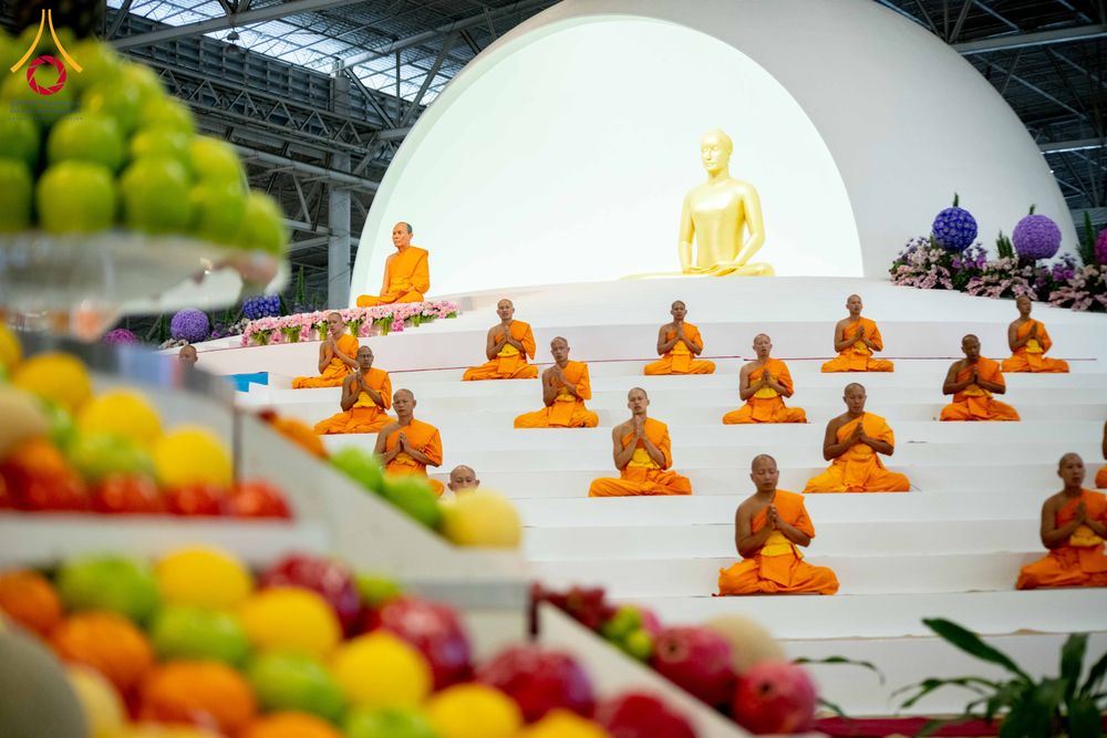 ภาพ No.308355:วันที่ 1  กุมภาพันธ์ พ.ศ. 2569 พิธีบูชาข้าวพระอาทิตย์ต้นเดือน ณ สภาธรรมกายสากล วัดพระธรรมกาย