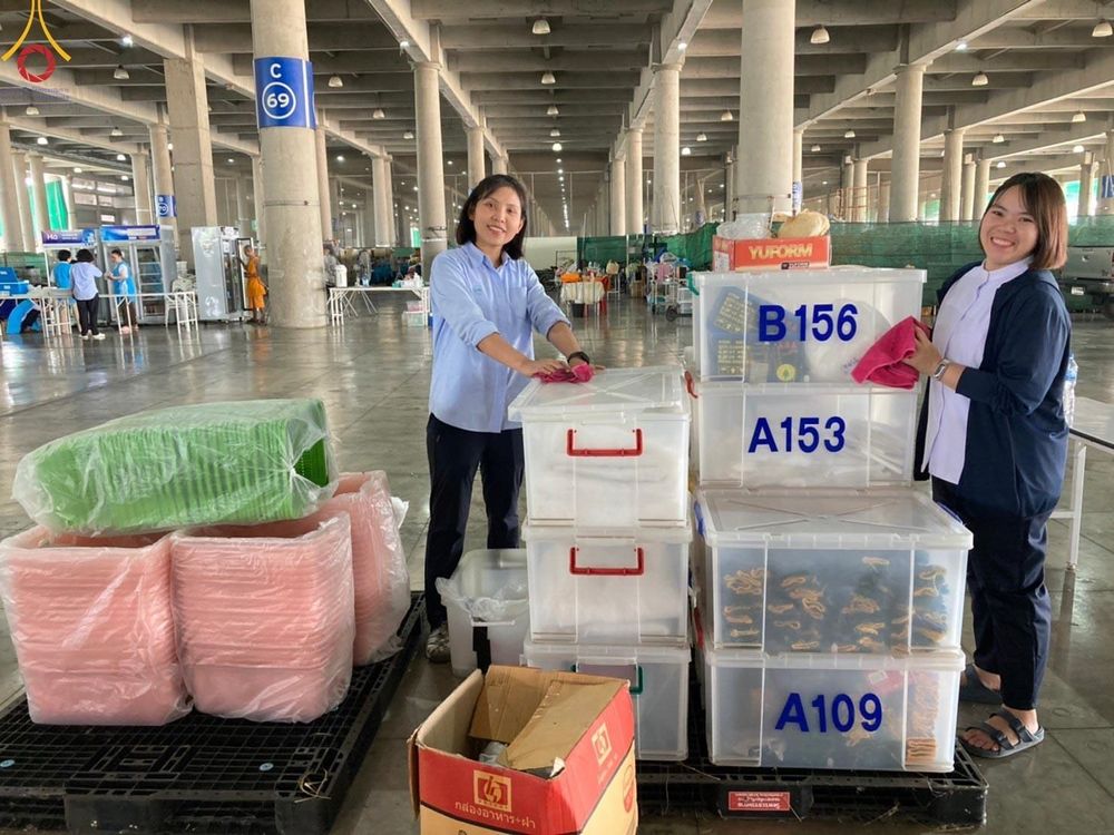 ภาพ No.61369:V.36 ทุ่มเทเพื่อพ่อ 80 ปี ภาพการเตรียมงานของหน่วยงานต่างๆ เพื่อพิธีฉลองอายุวัฒนมงคล 80 ปี หลวงพ่อธัมมชโย และรับถวายมหาสังฆทาน 10,000 กว่าวัดทั่วประเทศ ในวันคุ้มครองโลก จันทร์ที่ 22 เมษายน พ.ศ.2567