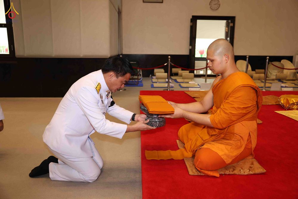 ภาพ No.341909:วันพุธที่ 29 กรกฎาคม พ.ศ. 2569 พิธีอุปสมบทสามเณรประโยค 9 นาคในพระบรมราชานุเคราะห์ ณ โบสถ์พระไตรปิฏก วัดพระธรรมกาย