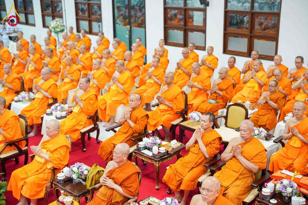 ภาพ No.316271:วันเสาร์ที่ 28 มีนาคม พ.ศ. 2569 พิธีบำเพ็ญกุศล คุณพ่อณรงค์ จินตมากุล  สิริอายุ 99 ปี 11 เดือน โยมบิดา พระครูปลัดรัตนวีรวัฒน์ (รังสฤษดิ์ อิทฺธิจินตโก) ที่ปรึกษาเจ้าคณะจังหวัดปทุมธานี เจ้าอาวาสวัดพระธรรมกาย  ณ ห้องปลูกศรัทธา 2 วัดพระธรรมกาย ปทุมธานี