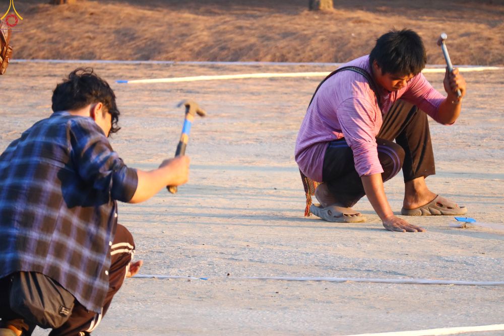 ภาพ No.320960:วันที่ 9 เมษายน พ.ศ.2569 การเตรียมงานจราจร เพื่องานถวายมหาสังฆทาน 40,000 กว่าวัดทั่วประเทศ วันคุ้มครองโลก 22 เมษายน พ.ศ.2569 วัดพระธรรมกาย